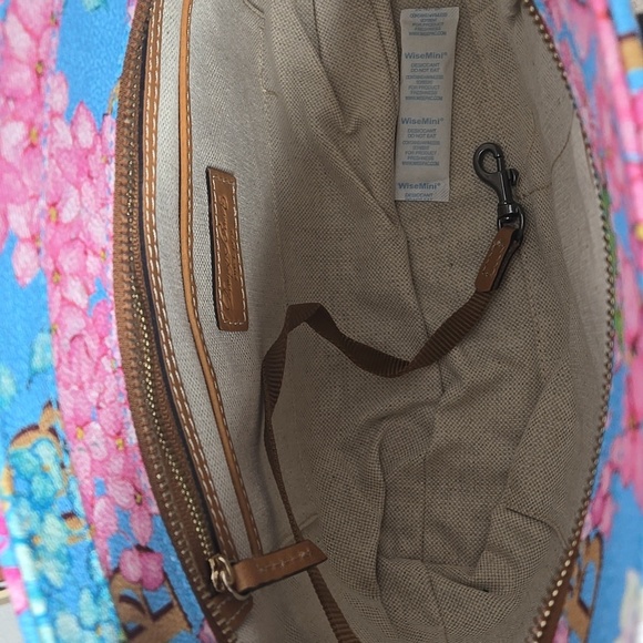 NWT Dooney & Bourke Hydrangea Monogram Shopper - Picture 7 of 15